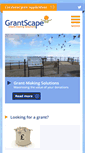 Mobile Screenshot of grantscape.org.uk