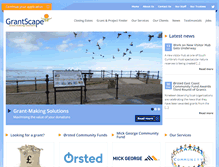 Tablet Screenshot of grantscape.org.uk